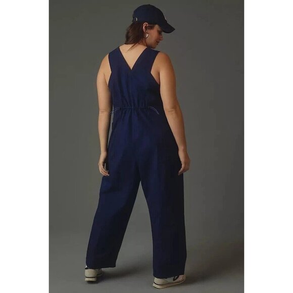 Daily Practice by Anthropologie Zip-Front Jumpsuit L - Picture 3 of 3